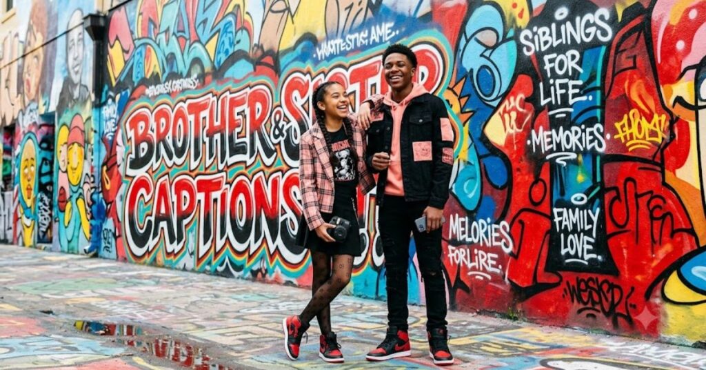 Brother and Sister Captions